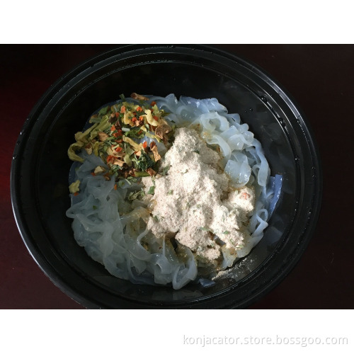 Japanese food wholesale instant konjac shirataki noodles dried konjac pasta with gluten free